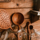 The Curated Parcel - Teak Scoop Spoon